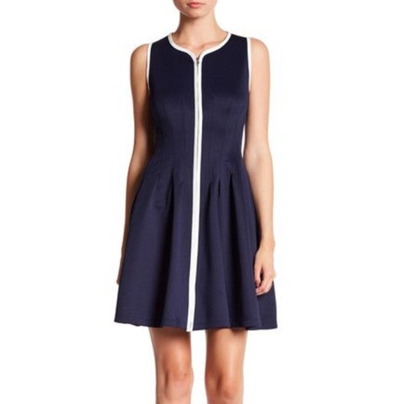 Betsey Johnson Dresses & Skirts - Betsey Johnson Scuba Zip Dress